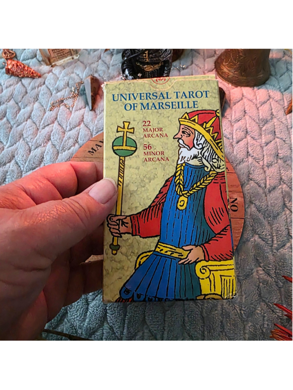 Vintage Lo Scarabeo Universal Tarot of Marseille Deck (2006) 78 Cards & Booklet